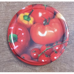 Zakrętka  Fi 82 Pomidor/Papryka - 1op-10szt